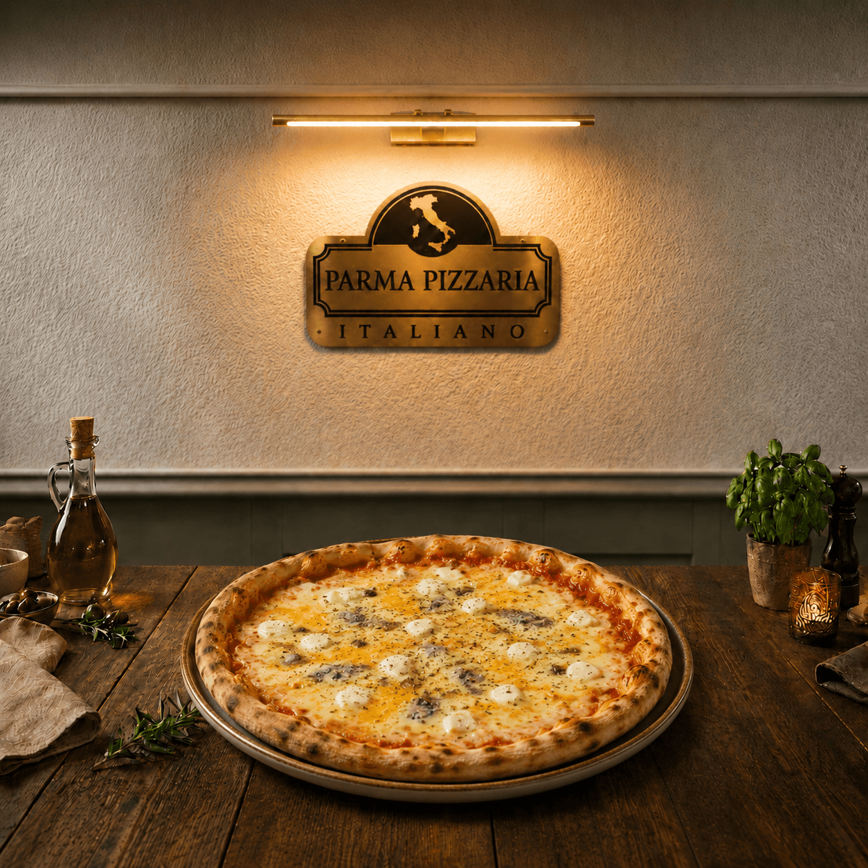 Pizza Quadro Formaggi (4 Peynir)