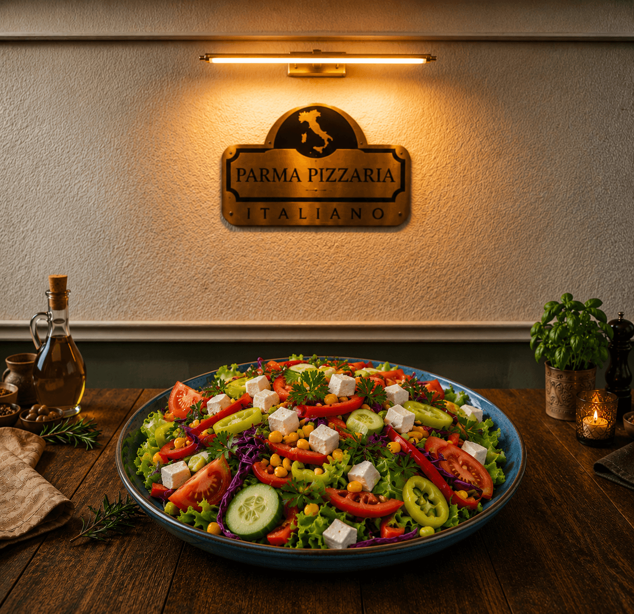 Beyaz Peynirli Salata