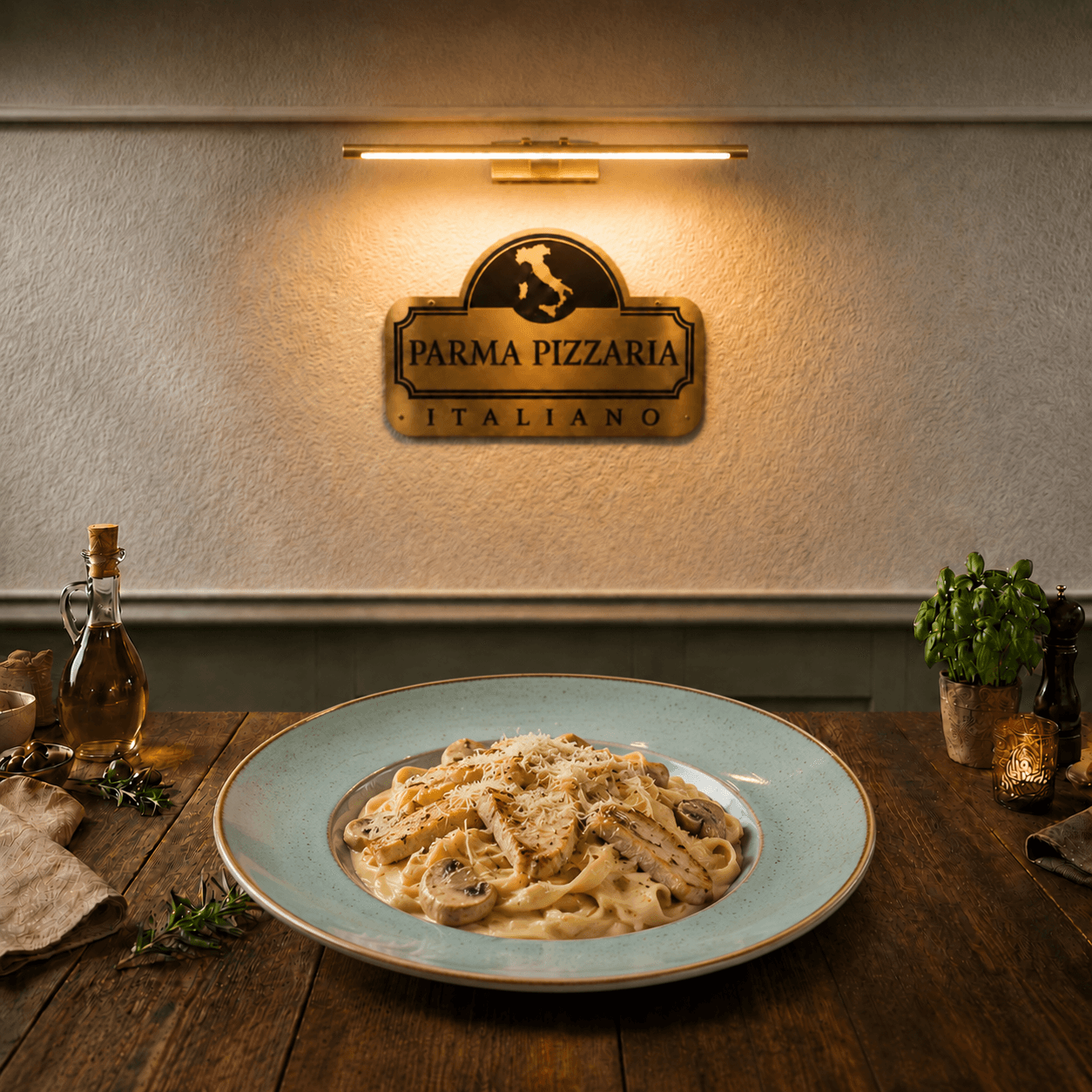 Fettucine Alfredo