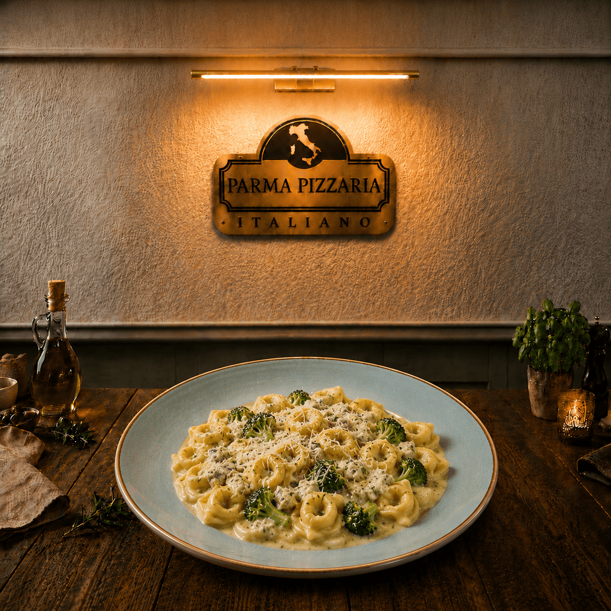 Tortellini Gorgonzola (4 Çeşit Peynir)